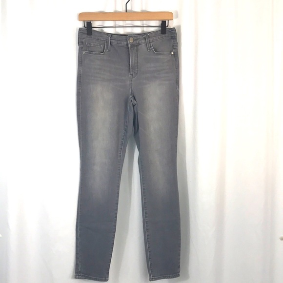Athleta Denim - Athleta Skulptek Grey Wash Mid Rise Skinny Jeans Womens Size 8 EUC